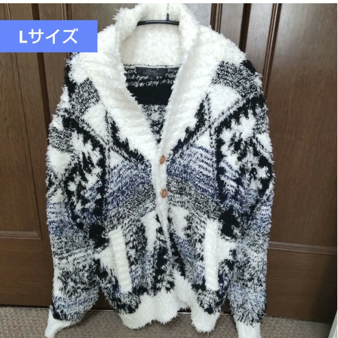 Beno EXCLUSIVE LABEL ボアカーディガン L | フリマアプリ ラクマ