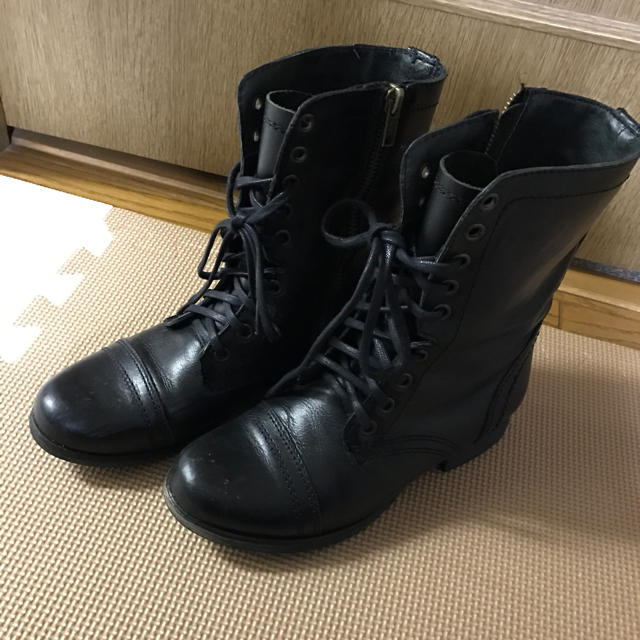 Steve Madden(スティーブマデン)の日本未発売♡スティーブマデン♡レースアップブーツ レディースの靴/シューズ(ブーツ)の商品写真