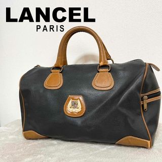 LANCEL ロングコート　ミンク　ブラック