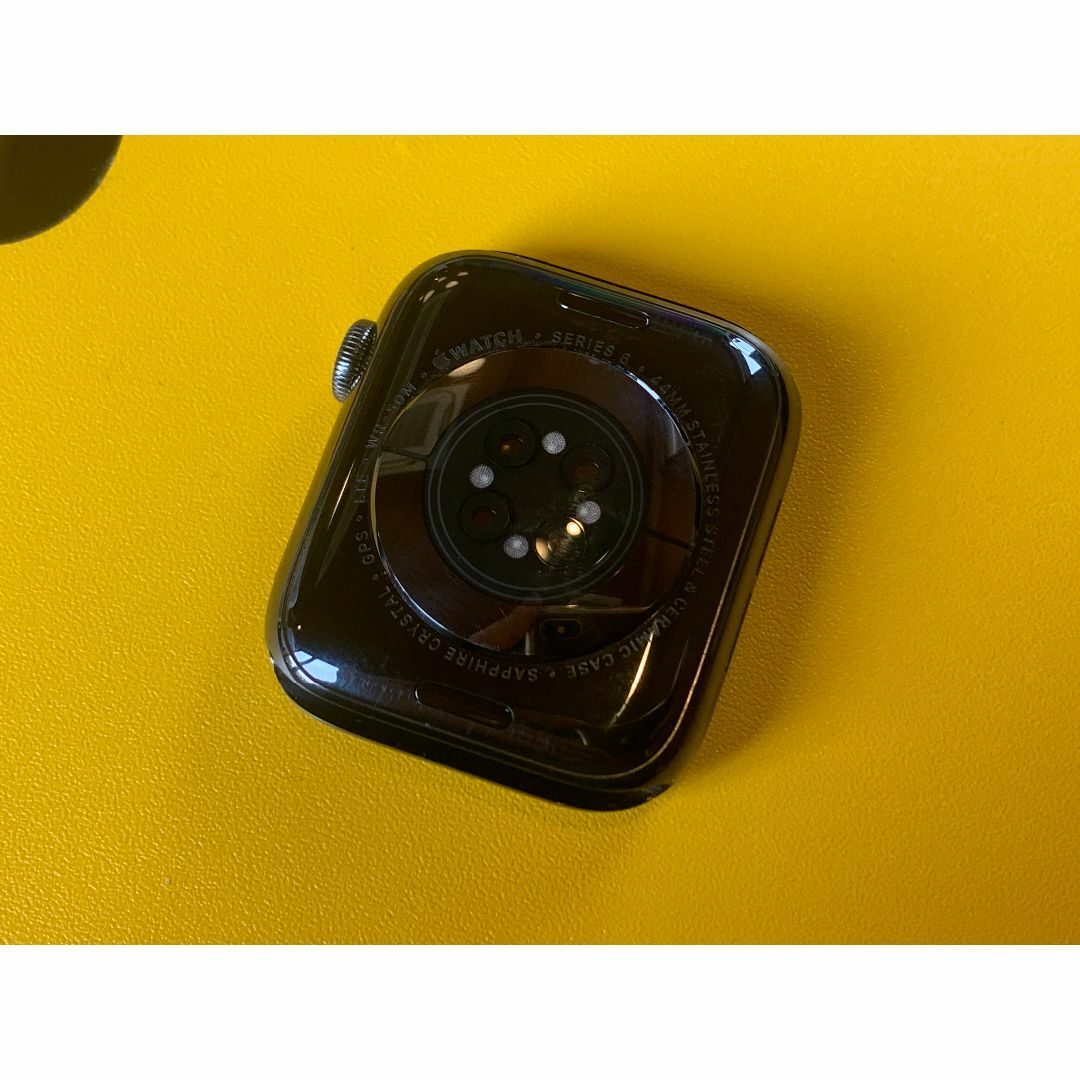 Apple Watch Series6 44 セルラー ステンレス BT100% スマホ/家電/カメラのスマートフォン/携帯電話(その他)の商品写真