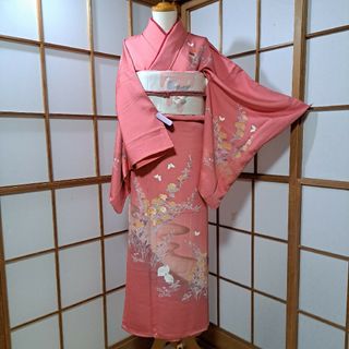 振袖 身丈159.5cm 裄丈66cm 正絹 名品