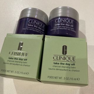 クリニーク(CLINIQUE)のクリニーク　テイクザデイオフ　クレンジング　バーム　チャコール　クレンジングオイ(クレンジング/メイク落とし)