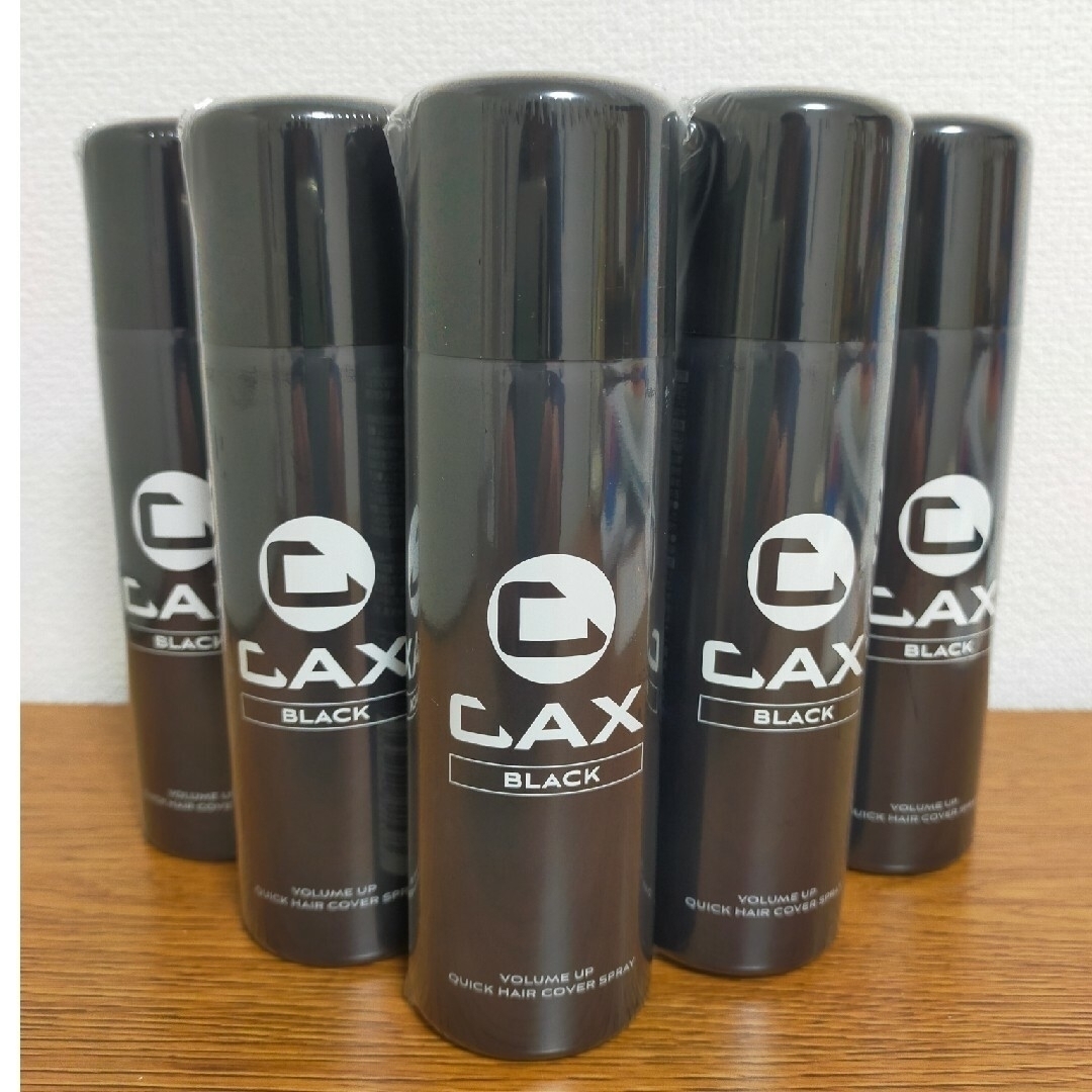 CAX 　カックス　 ヘアボリュームアップ　スプレー 100g ブラック 5本