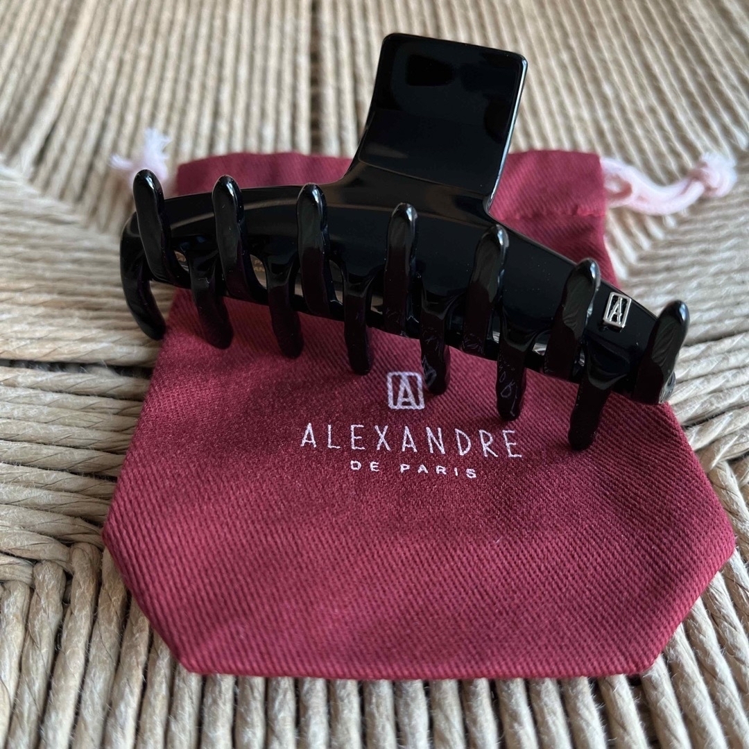 巾着付き!ALEXANDRE DE PARIS バレッタ-