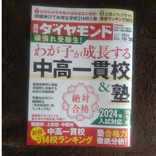 ダイヤモンドシャ(ダイヤモンド社)の週刊 ダイヤモンド 2023年 10/28号(ビジネス/経済/投資)