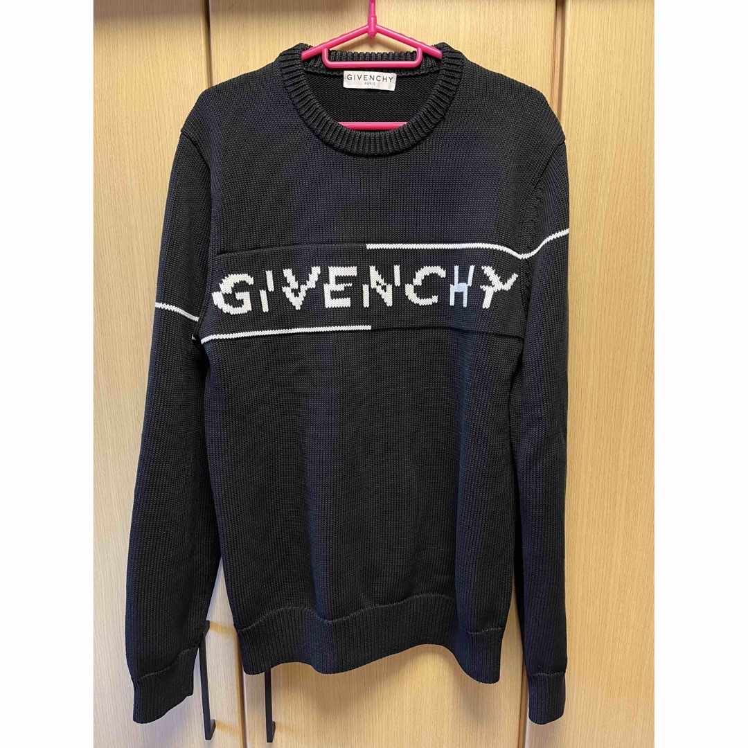 メンズ正規 22AW Givenchy ジバンシィ ロゴ ニット