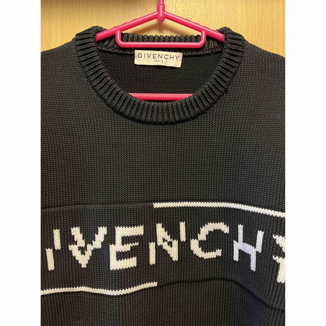 GIVENCHY - 正規 22AW Givenchy ジバンシィ ロゴ ニットの通販 GIVENCHY - 正規 22AW Givenchy ジバンシィ ロゴ ニットの通販