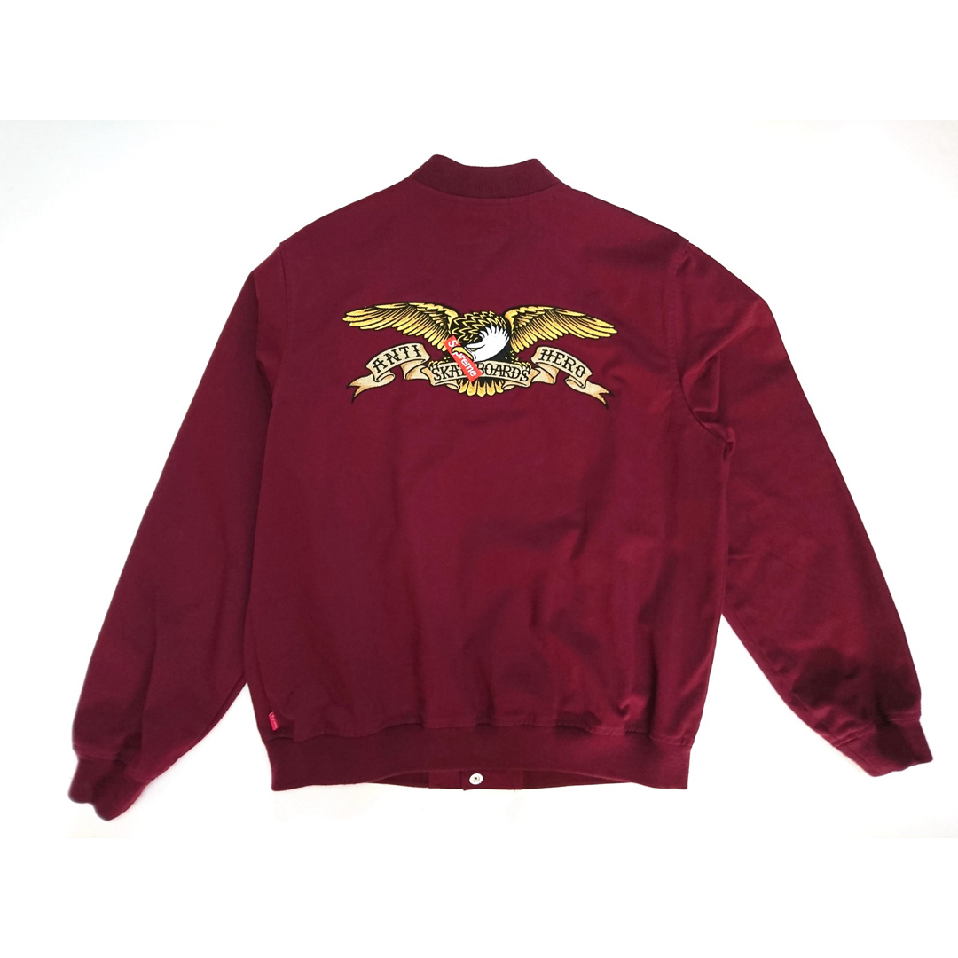 Supreme Antihero Bomber Jacket Burgundyのサムネイル