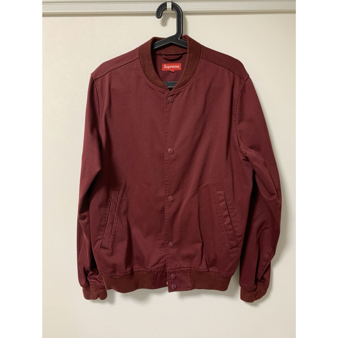 Supreme Antihero Bomber Jacket Burgundy