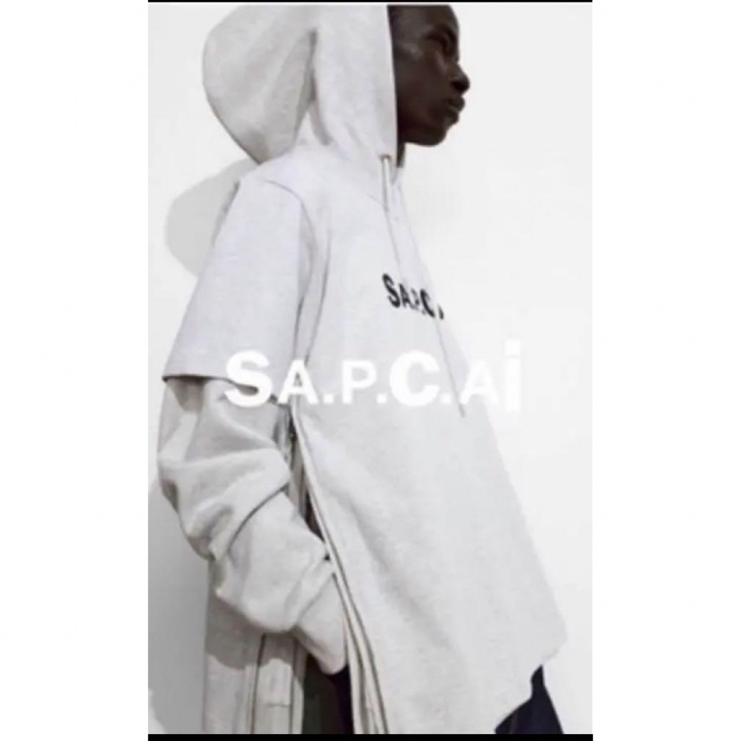 sacai(サカイ)のsacai × APC コラボパーカー　Mサイズ メンズのトップス(パーカー)の商品写真