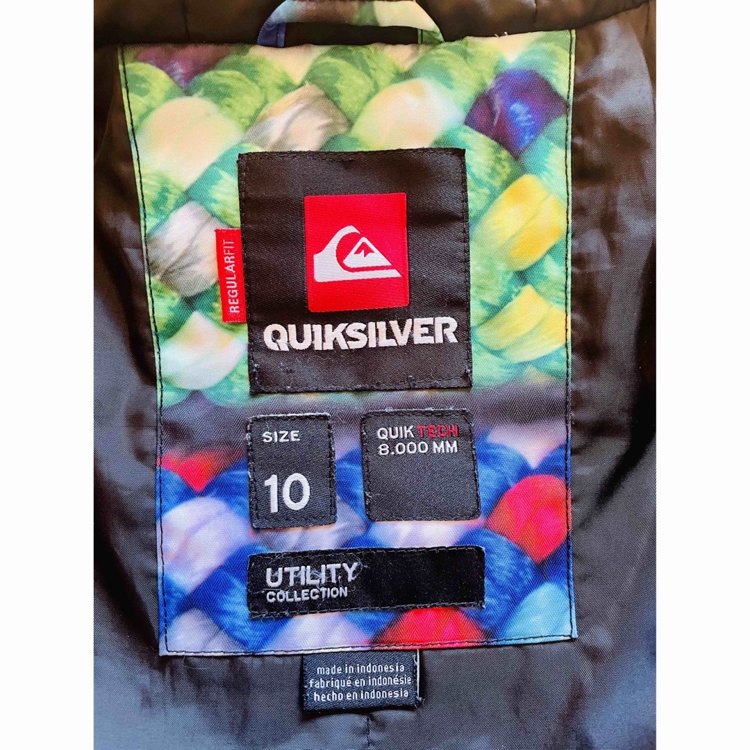 QUIKSILVER(クイックシルバー)のQUICKSILVER  キッズジャンバー キッズ/ベビー/マタニティのキッズ服男の子用(90cm~)(ジャケット/上着)の商品写真