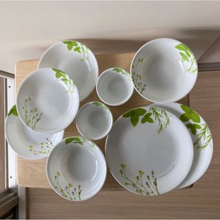 コレール(CORELLE)のコレール  ヨーロピアンハーブ　9点セット(食器)