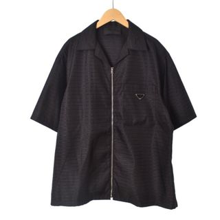 名作 PRADA 14ss アロハシャツブルゾン