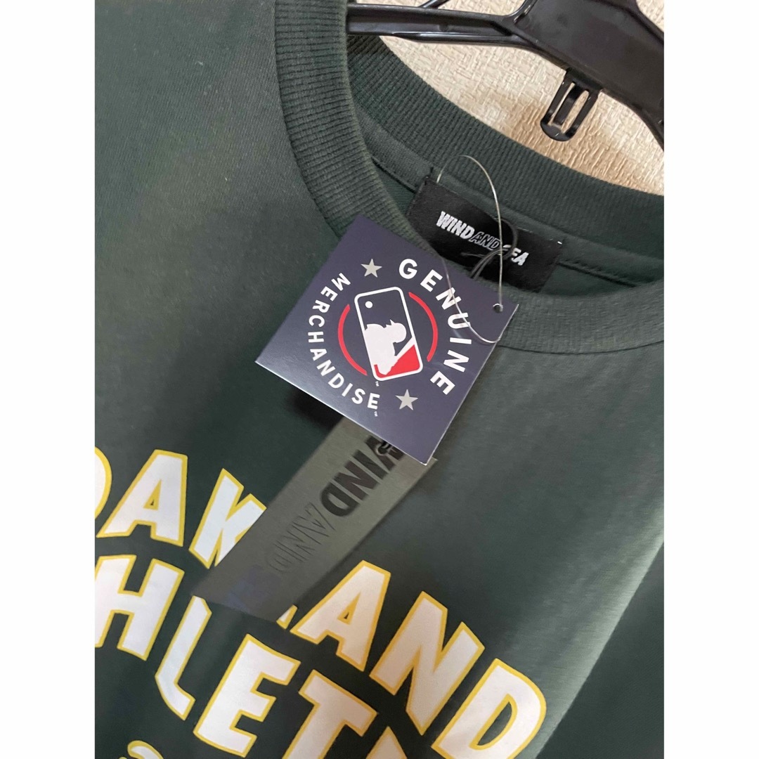 WIND AND SEA - WIND ANDSEA MLB コラボ Tシャツ半袖 Lサイズ 未使用