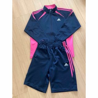 アディダス(adidas)のadidas  アディダス ガールズ ジャージ 上と短パン 女の子(その他)