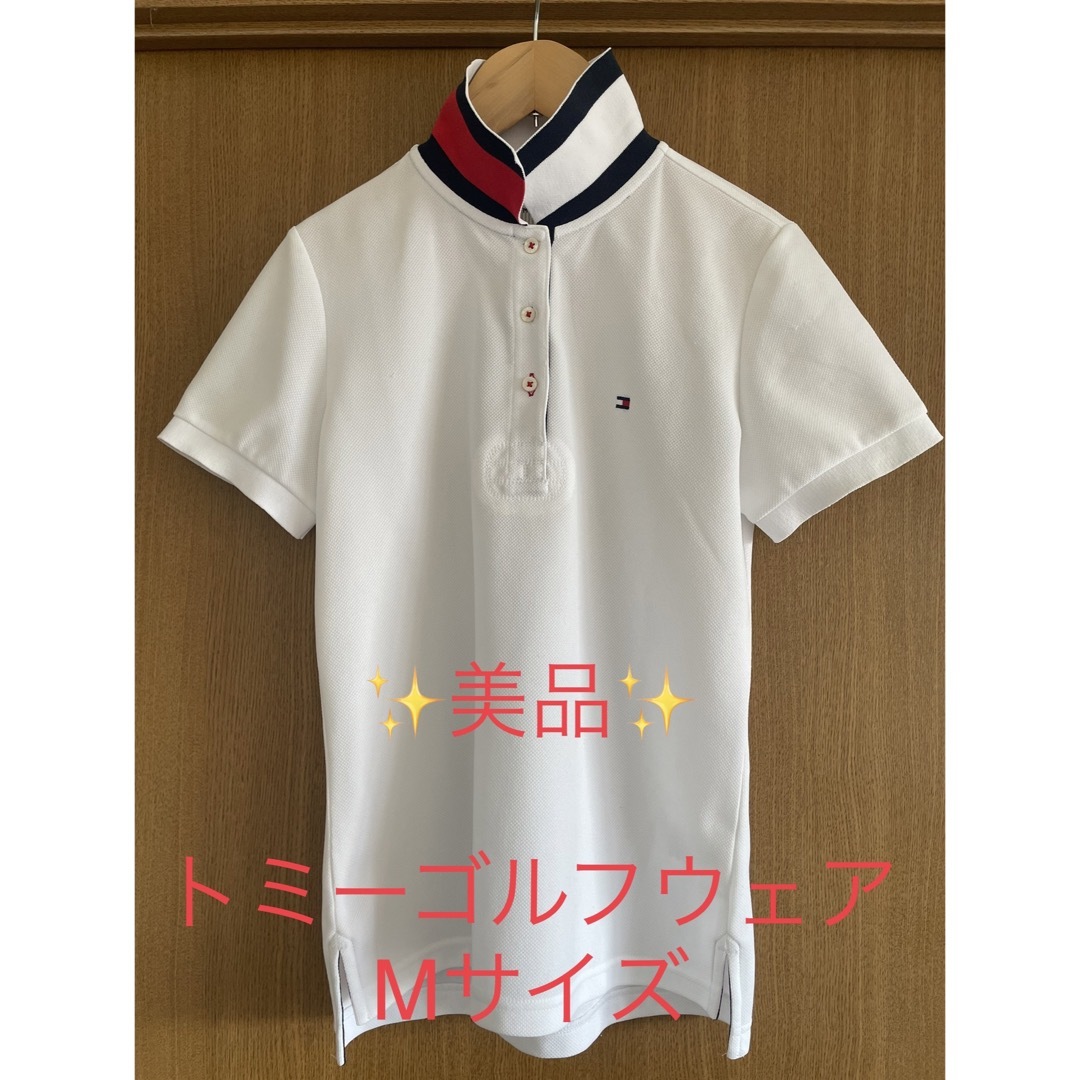 ✨美品✨トミーヒルフィガーゴルフポロシャツ（M） | フリマアプリ ラクマ