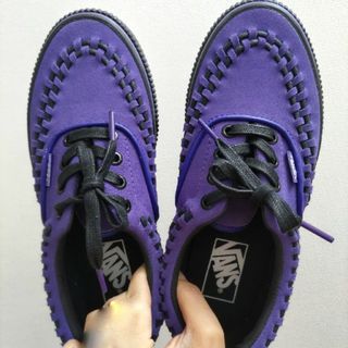 ヴァンズ(VANS)のVANS エラ　インターレース　パープル　23cm(スニーカー)