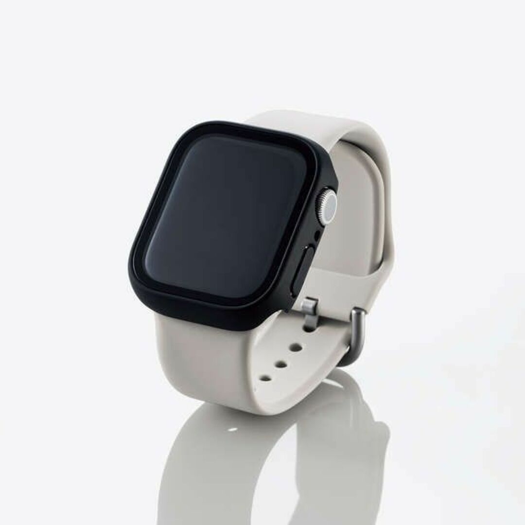 ELECOM(エレコム)の【3個】エレコム Apple Watch series7  フルカバーケース スマホ/家電/カメラのスマホアクセサリー(モバイルケース/カバー)の商品写真