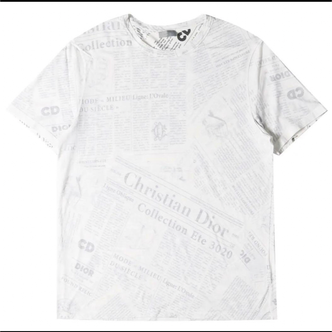 Dior ディオール  ダニエル アーシャム ニュースペーパー ロゴTシャツ