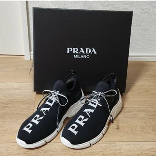 プラダ(PRADA)のPRADA プラダ ニット ファブリック スニーカー 新品(スニーカー)