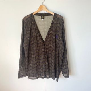 ニードルス(Needles)のneedles(ニードルズ）V NECK CARDIGAN POLYカーディガン(カーディガン)