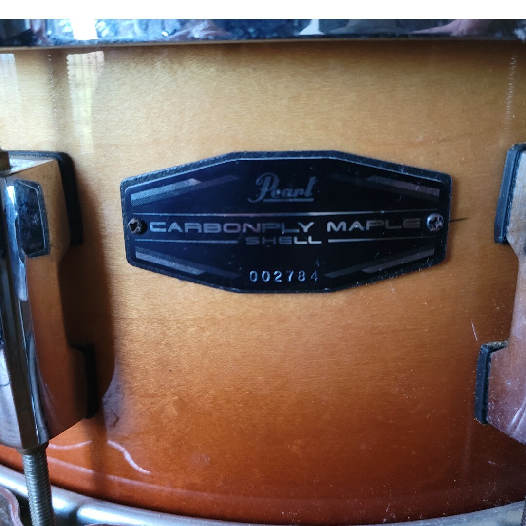 Pearl スネアドラム　カーボンメイプル　オーダーメイド楽器