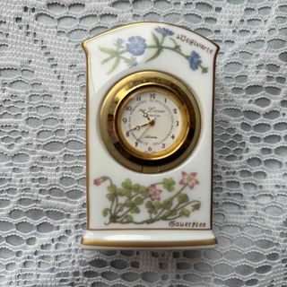 ノリタケ(Noritake)の陶器 置時計 Noritake ノリタケ リンネ コレクション (置時計)