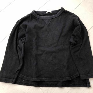 ジーユー(GU)のgu トップス　120 黒(Tシャツ/カットソー)