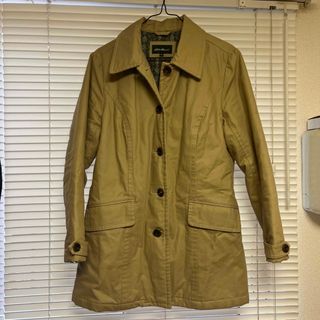 エディーバウアー(Eddie Bauer)のエディバウアー　コート　キャメル　トレンチ　ビジネス防寒(トレンチコート)