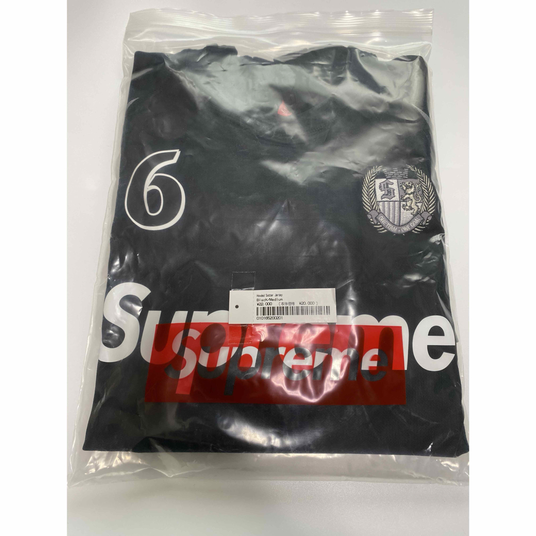 Supreme Hooded Soccer Jersey “Black”
