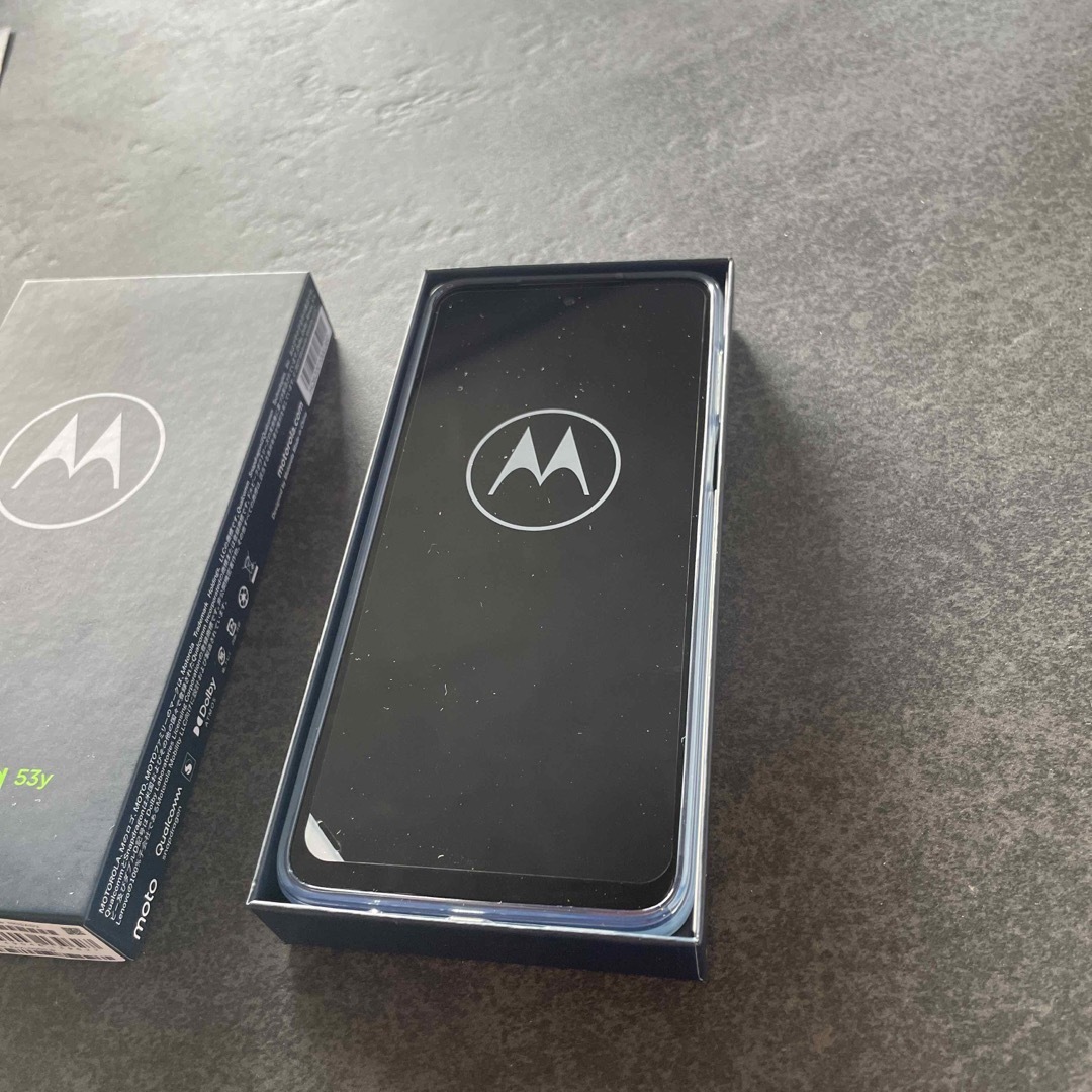 Motorola - MOTOROLA moto g53y 5G A301MO アークティックシルバーの通販 by min's shop