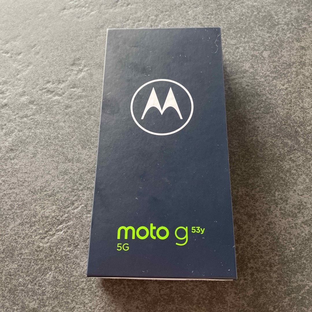 Motorola - MOTOROLA moto g53y 5G A301MO アークティックシルバーの通販 by min's shop