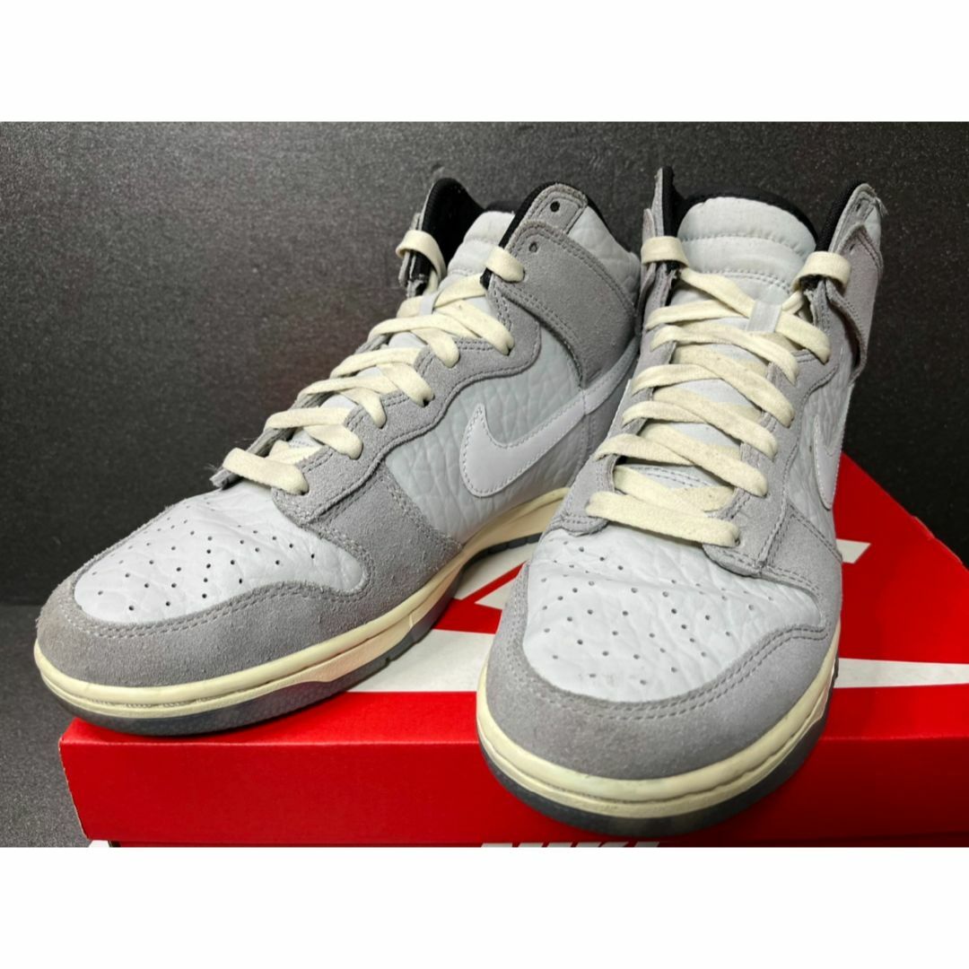 NIKE(ナイキ)の27.5cm NIKE DUNK HI PREMIUM WOLF GREY メンズの靴/シューズ(スニーカー)の商品写真