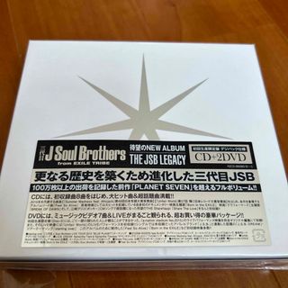 サンダイメジェイソウルブラザーズ(三代目 J Soul Brothers)のTHE JSB LEGACY（初回生産限定盤/DVD2枚付）(ポップス/ロック(邦楽))