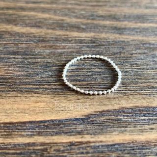 ●silver925 smallボールchain ring●(リング(指輪))