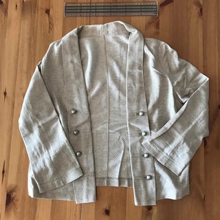 K.T.LINO 薄手のジャケット   麻＆綿(テーラードジャケット)