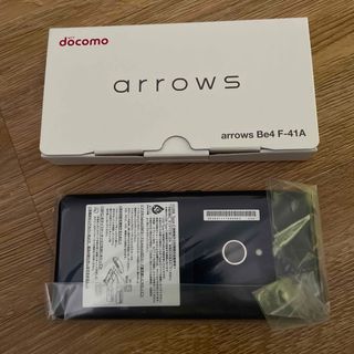 アローズ(arrows)のFUJITSU arrows Be4 F-41A ブラック(スマートフォン本体)