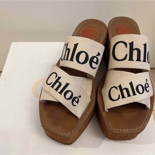 最終値下げほぼ新品Chloe クロエウェッジサンダル