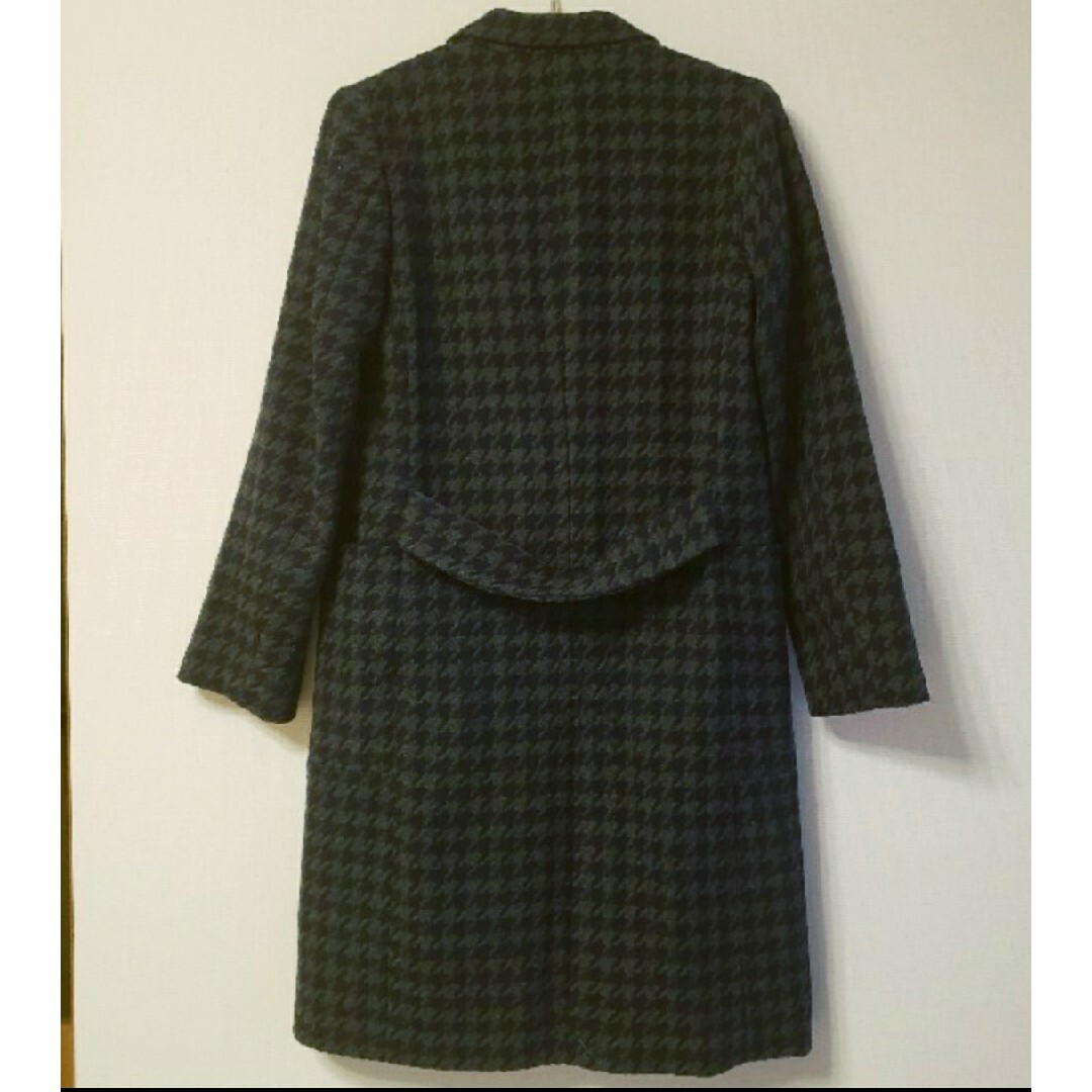 新品 千鳥格子柄コート