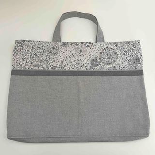 レッスンバッグ ハンドメイド リバティ アデラジャ(バッグ/レッスンバッグ)