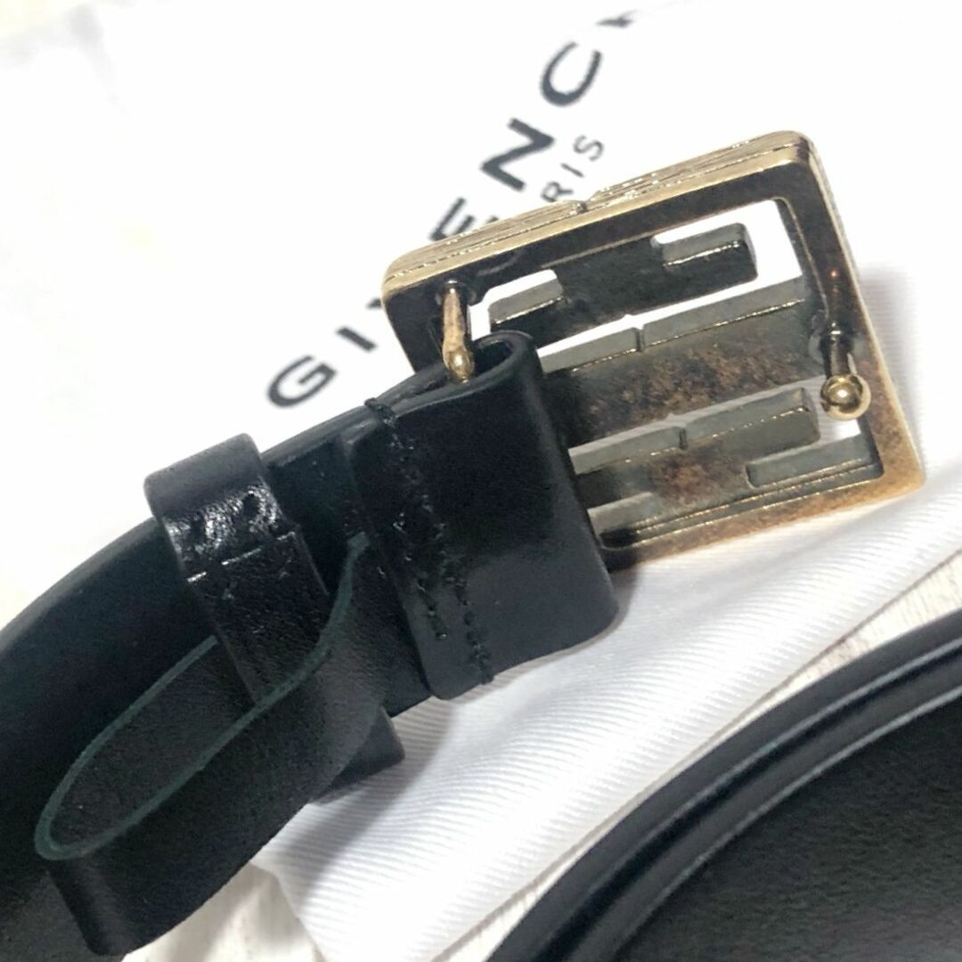 ジバンシィ ロゴバックル カーフレザーベルト 95/ジバンシー GIVENCHY