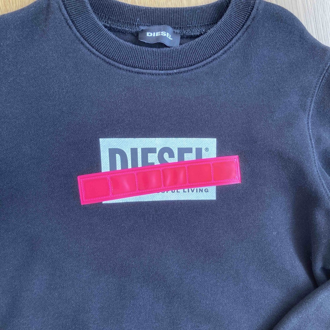 DIESEL(ディーゼル)のDIESEL kids 8Y スウェット　トレーナー キッズ/ベビー/マタニティのキッズ服男の子用(90cm~)(Tシャツ/カットソー)の商品写真