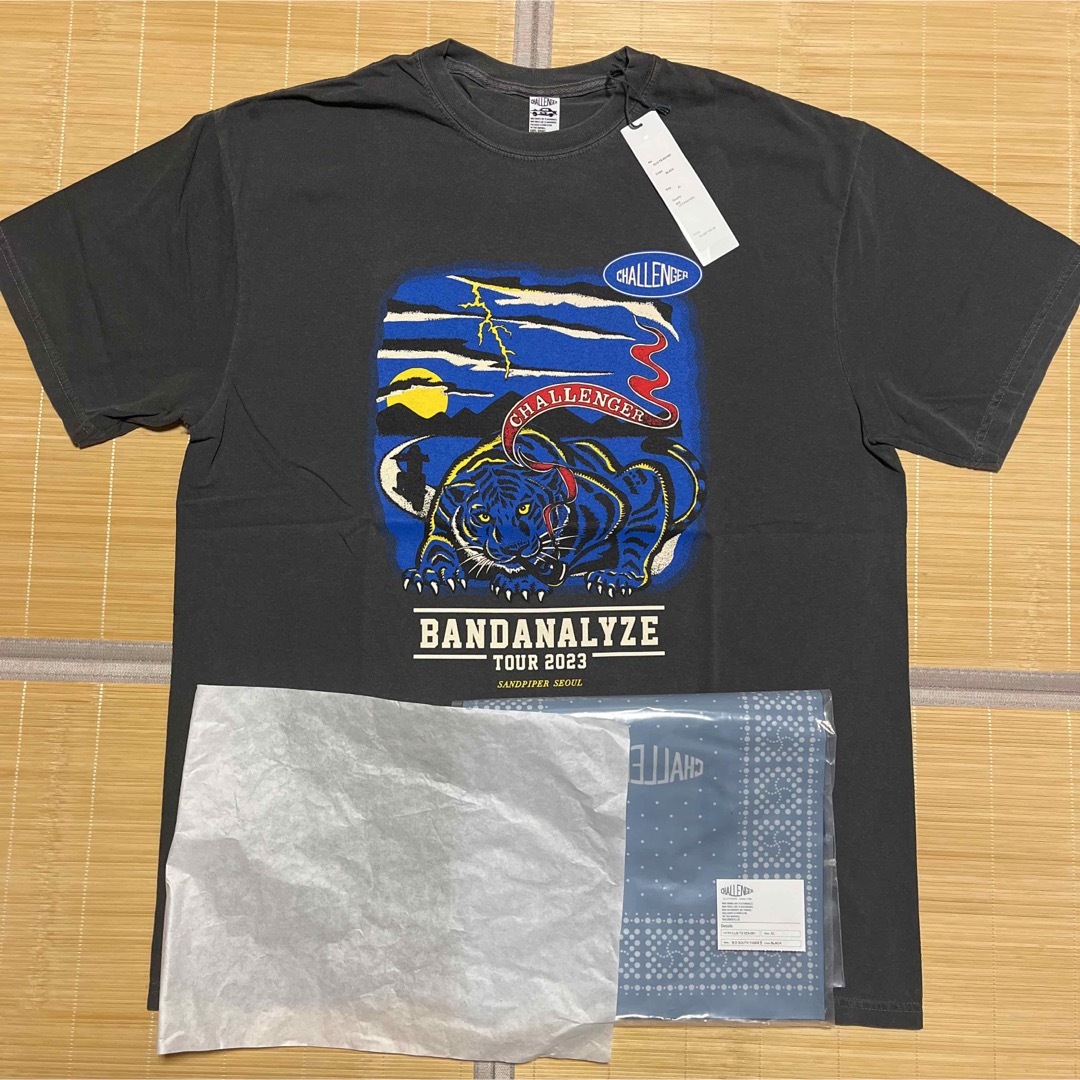 メンズCHALLENGER BANDANA LYZE TIGER tee XL - urtrs.ba