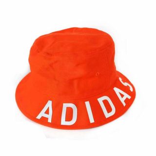 アディダス(adidas)の【最終値下】アディダス adidas バケットハット オレンジ(ハット)