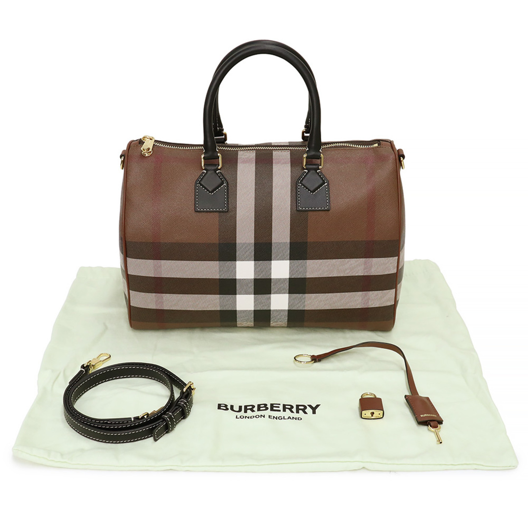 BURBERRY - バーバリー ミディアム ボウリング バッグ 2WAY 斜め掛け