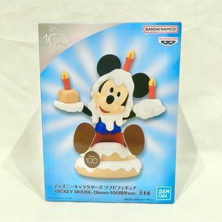 ミッキーマウス(ミッキーマウス)の新品未使用 Disney ミッキー 100周年Ｖｅｒ． フィギュア(アニメ/ゲーム)