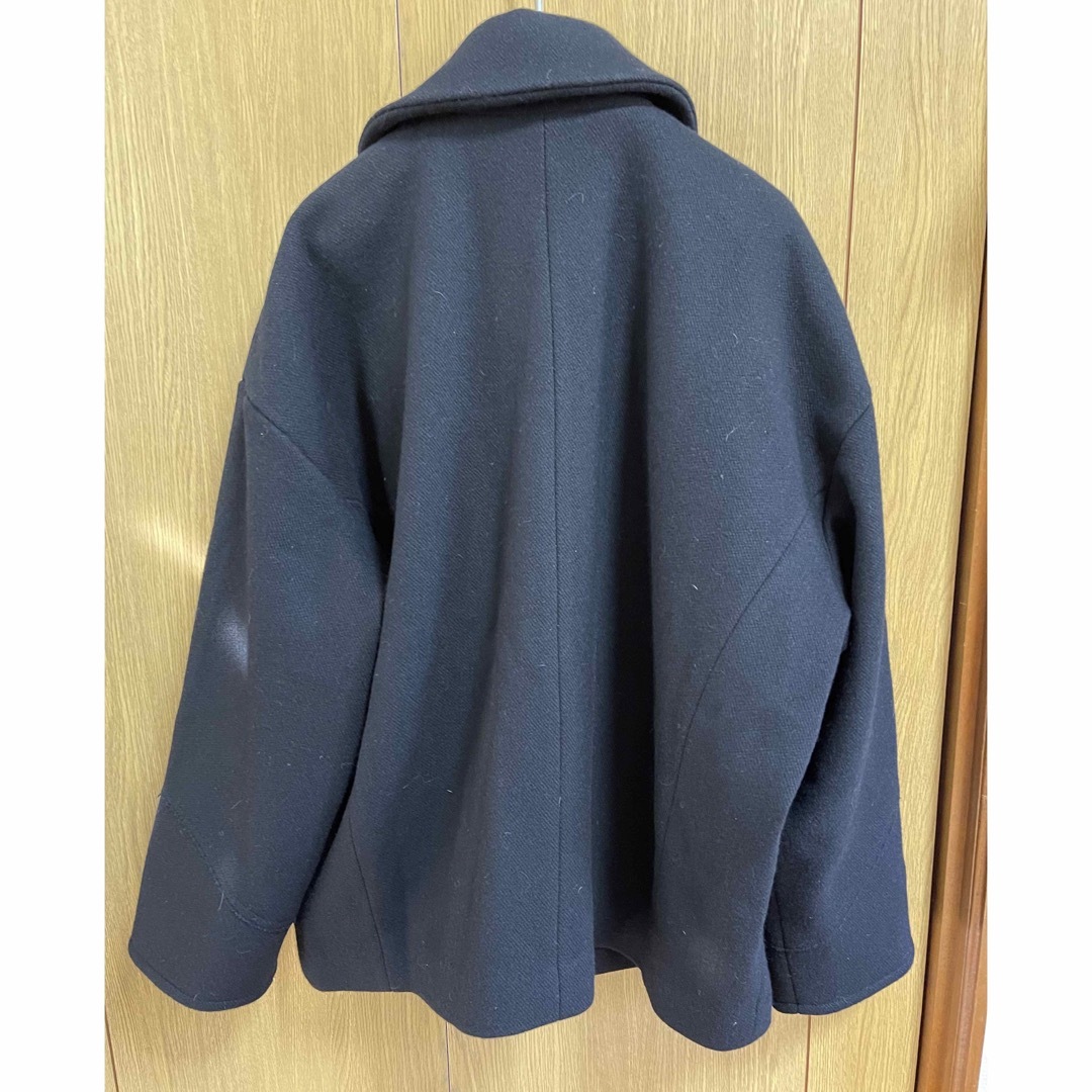 sunaokuwahara(スナオクワハラ)のSUNAOKUWAHARA ジャケットコート　ガリパイルメルトン レディースのジャケット/アウター(その他)の商品写真