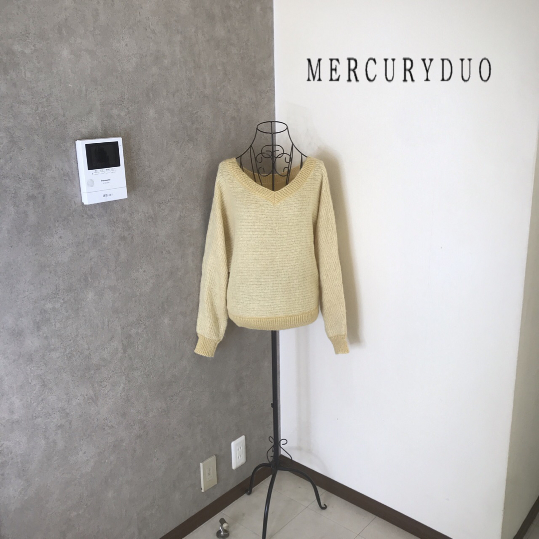 MERCURYDUO(マーキュリーデュオ)のマーキュリーデュオ♡1度着用　ニット レディースのトップス(ニット/セーター)の商品写真
