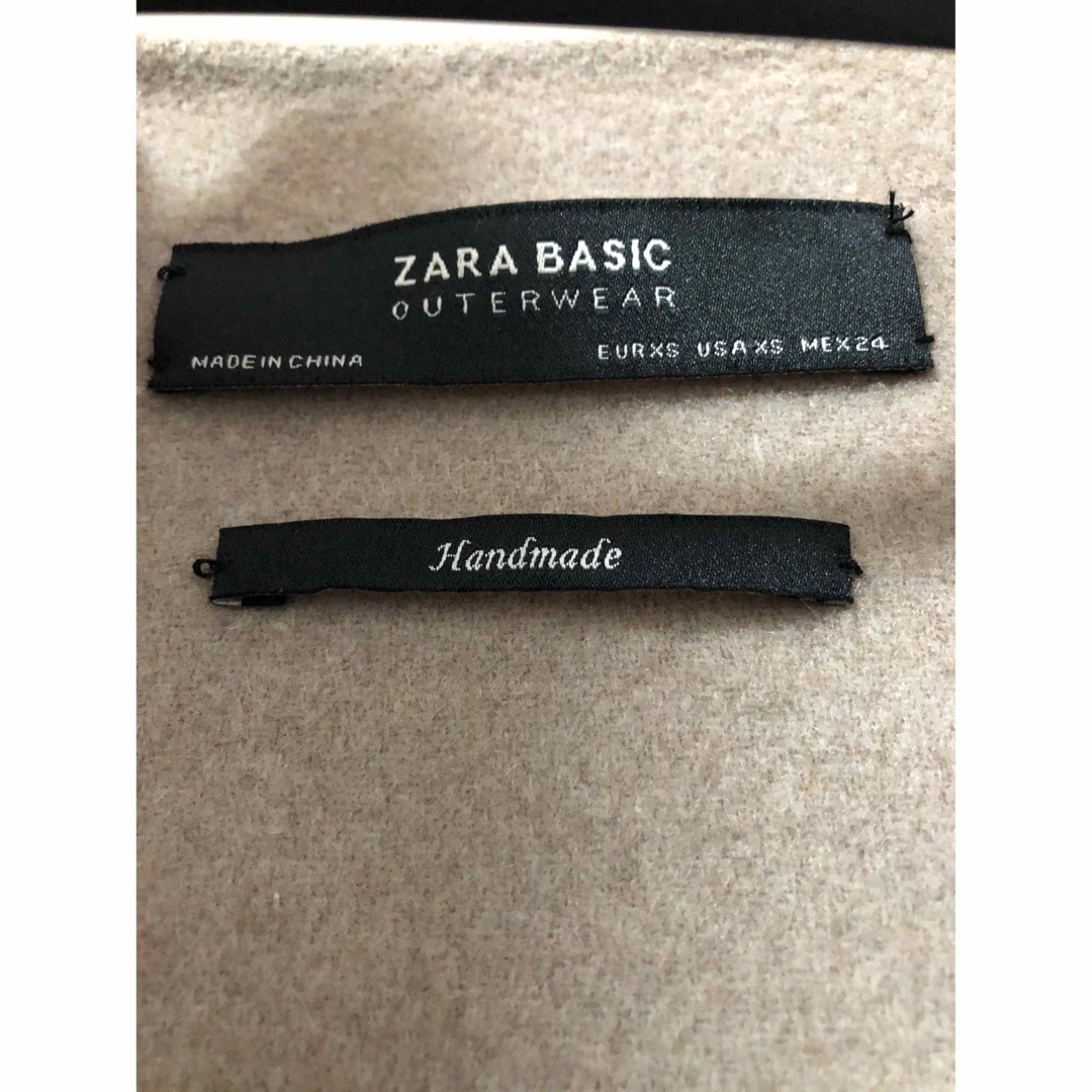 ZARA(ザラ)のZARA ノーカラーコート レディースのジャケット/アウター(ロングコート)の商品写真
