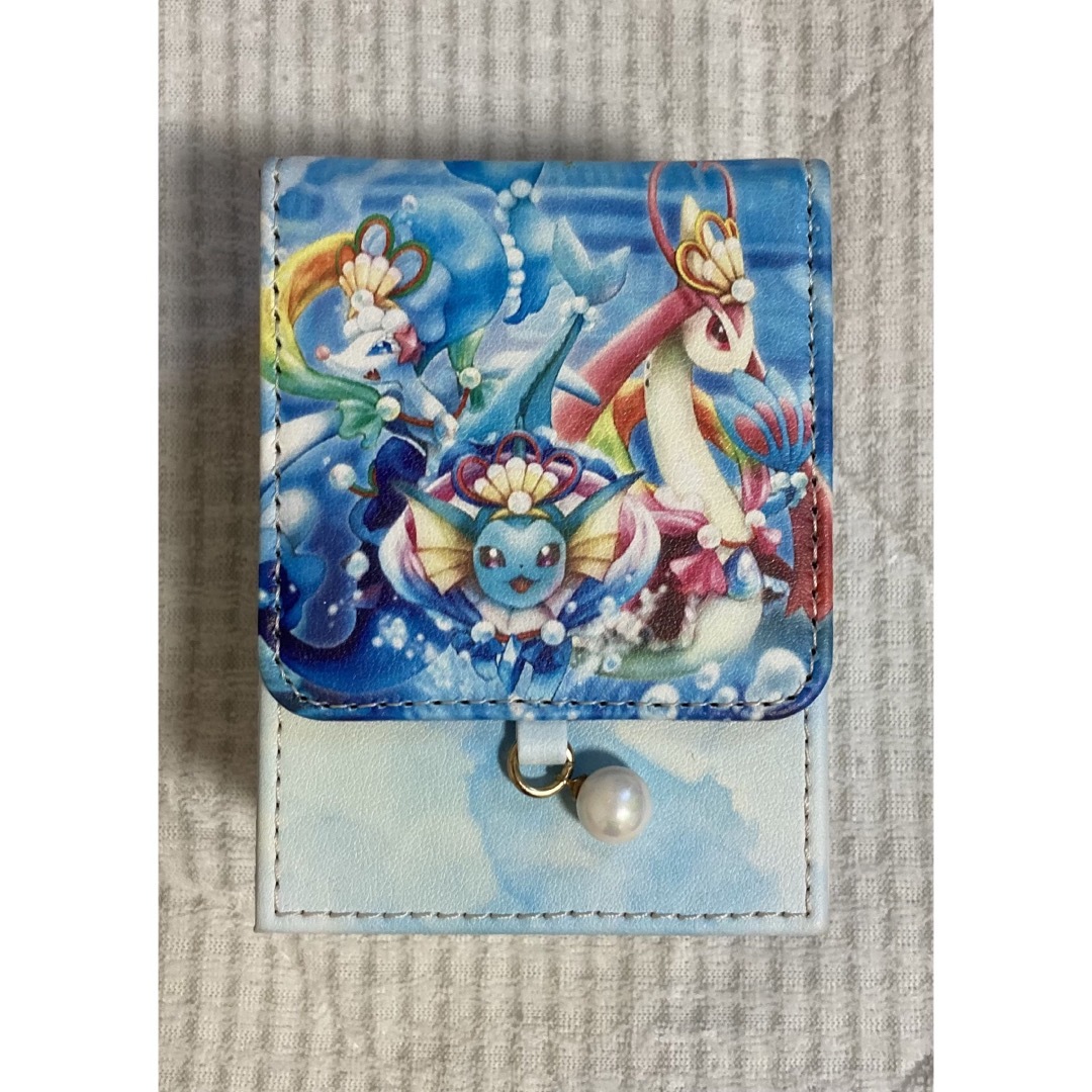 ポケカ シャワーズ デッキケース&プレイマットの通販 by まこ's ポケカ シャワーズ デッキケース&プレイマットの通販 by まこ's